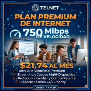 Conexión a internet | Plan Premium