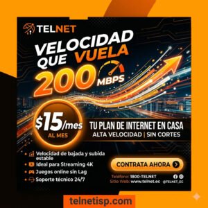 Conexión a internet Plan Básico