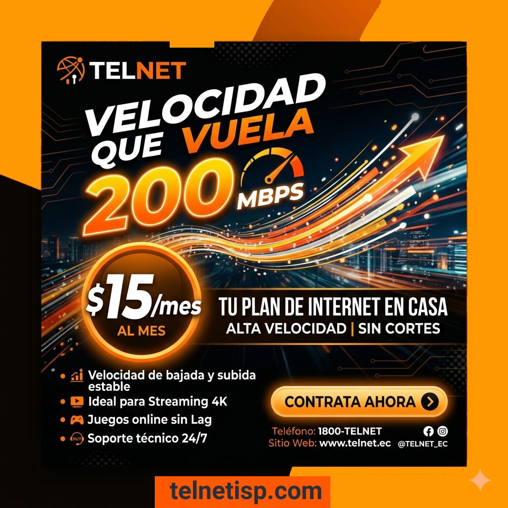 Conexión a internet Plan Básico
